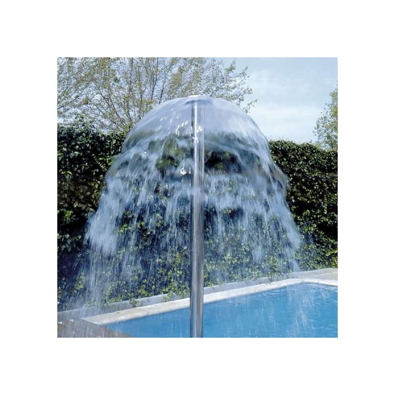 SETA INOX Ø 285, COLUMNA Ø 129 ALTO 2,3 m. 19966