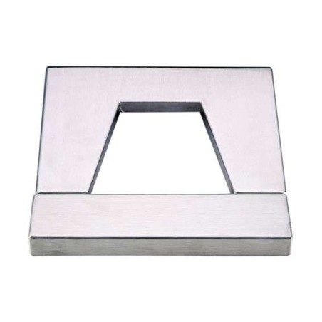 EMBELLECEDOR INOX CORTINA 600 mm SATINADO. 19981