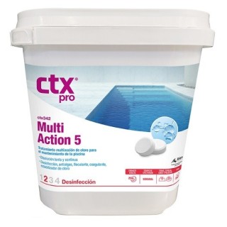 CTX 342. Cloro Multiacción 200gr. Especial liner y poliéster. 75148