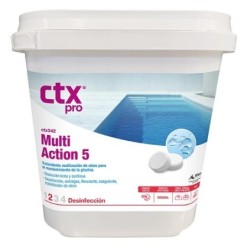 CTX 342. Cloro Multiacción 200gr. Especial liner y poliéster. 75148