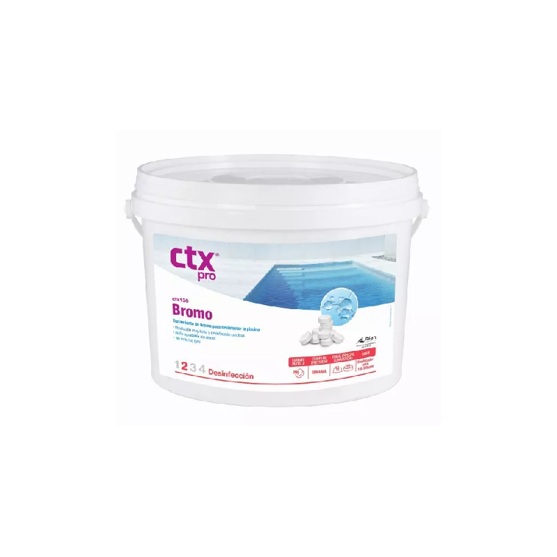 CTX 130. Bromo Multiacción en tabletas de 20gr. en 20kg. 27129