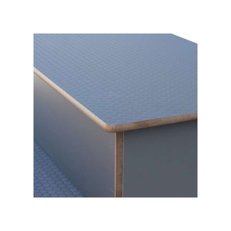 ESCALERA MADERA SINTÉTICA GRAPHITE. 42002CL0K