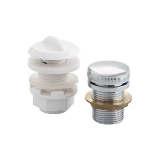 TOMA DE AIRE REGULABLE FRONTAL DE BRONCE CROMADO. 04108