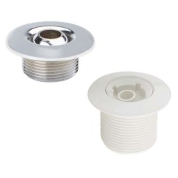 BOQUILLA DE IMPULSIÓN 1 1/4" EN PLASTICO BLANCO. 04103