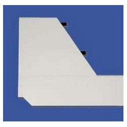 SOPORTES INOX EN U BLANCO DE H 1200 mm S/SOPORTE VIGUETA. 38549