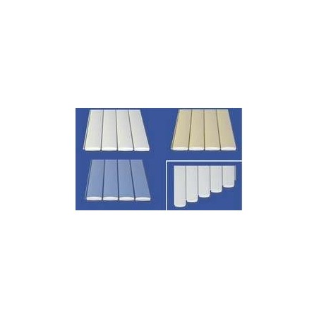 LAMA ESCALERA TRAPEZOIDAL CORTE EN FORMA BASE 3 m AZUL. 37198