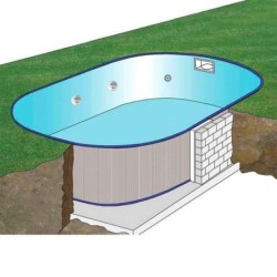 Piscina enterrada 500x300x150 Gre. KPEOV5059