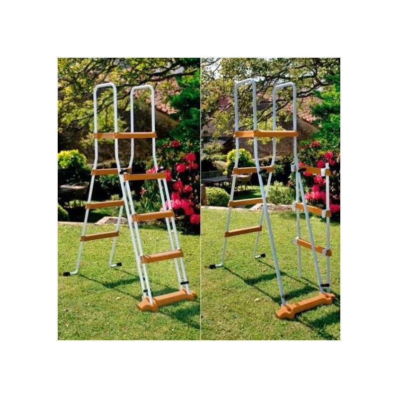 Piscina elevada madera D.350x132 Gre. KITPR358WO