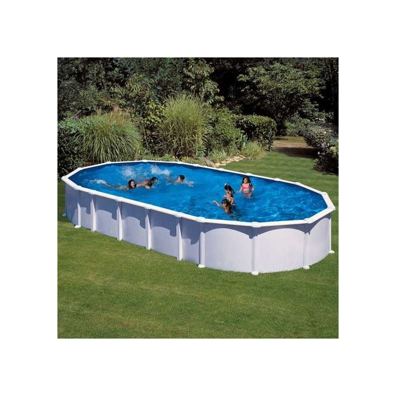 Piscina GRE elevada Haití 730x375cm Gre. KITPROV7388