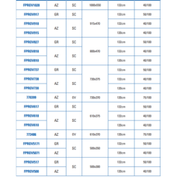 Liner gresite rectangular - 730x375cm Gre. FPROV737