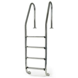 Escalera Standard 4 peldaños Inox Gre. 40272