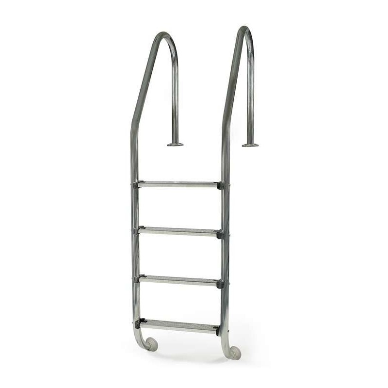 Escalera Standard 4 peldaños Inox Gre. 40272