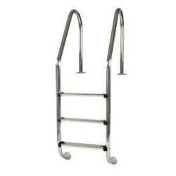 Escalera Standard 3 peldaños Inox Gre. 40110