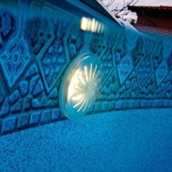 Proyectores LED piscina elevada con mando a distancia e imán Gre. PLED2