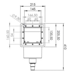Skimmer y boquilla impulsión AR100W de Gre. AR100W