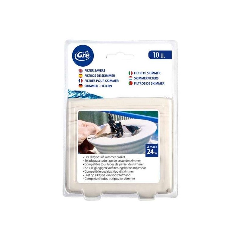10 filtros skimmer. 40045