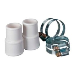2 conectores 38/32mm + 4 abrazaderas 38/32mm Gre. AR511