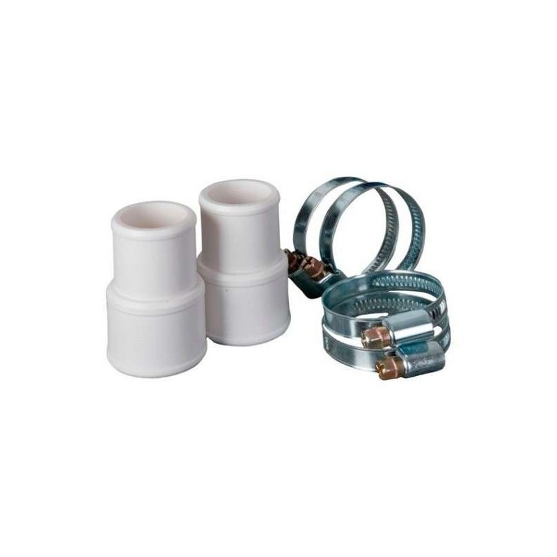 2 conectores 38/32mm + 4 abrazaderas 38/32mm Gre. AR511