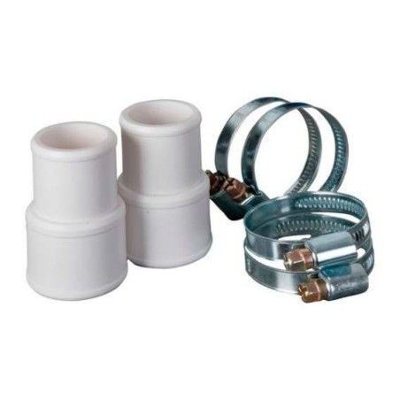 2 conectores 38/32mm + 4 abrazaderas 38/32mm Gre. AR511