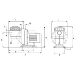 Bomba NOX 100 18M 1CV ESPA. 203185