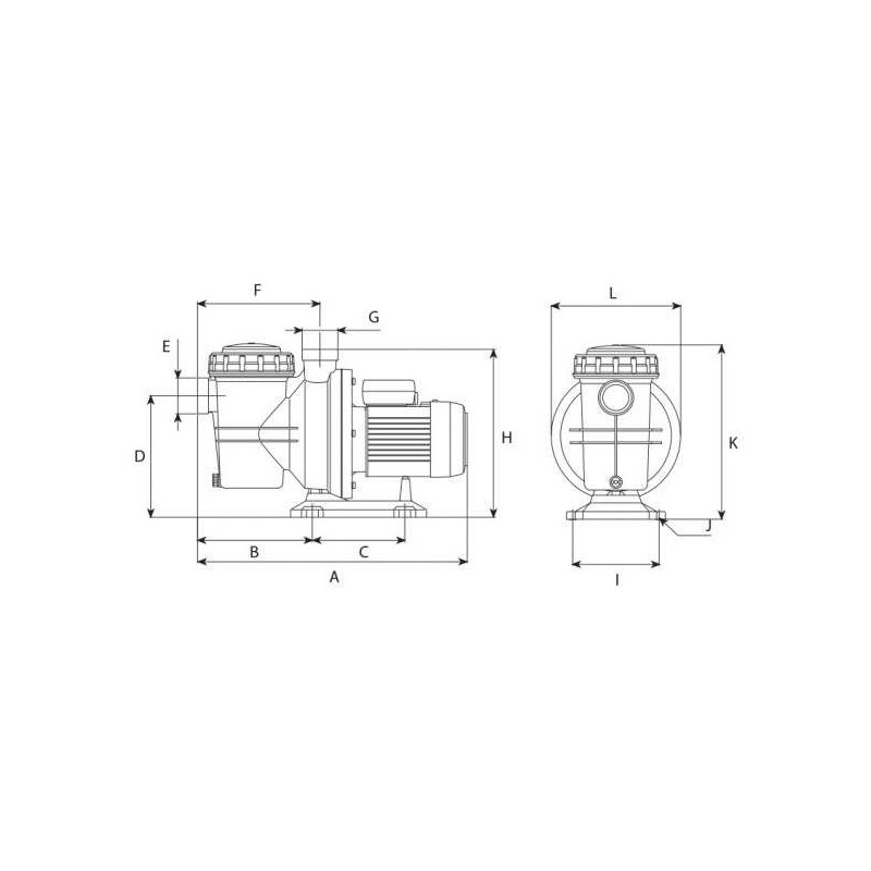 Bomba NOX 100 18M 1CV ESPA. 203185