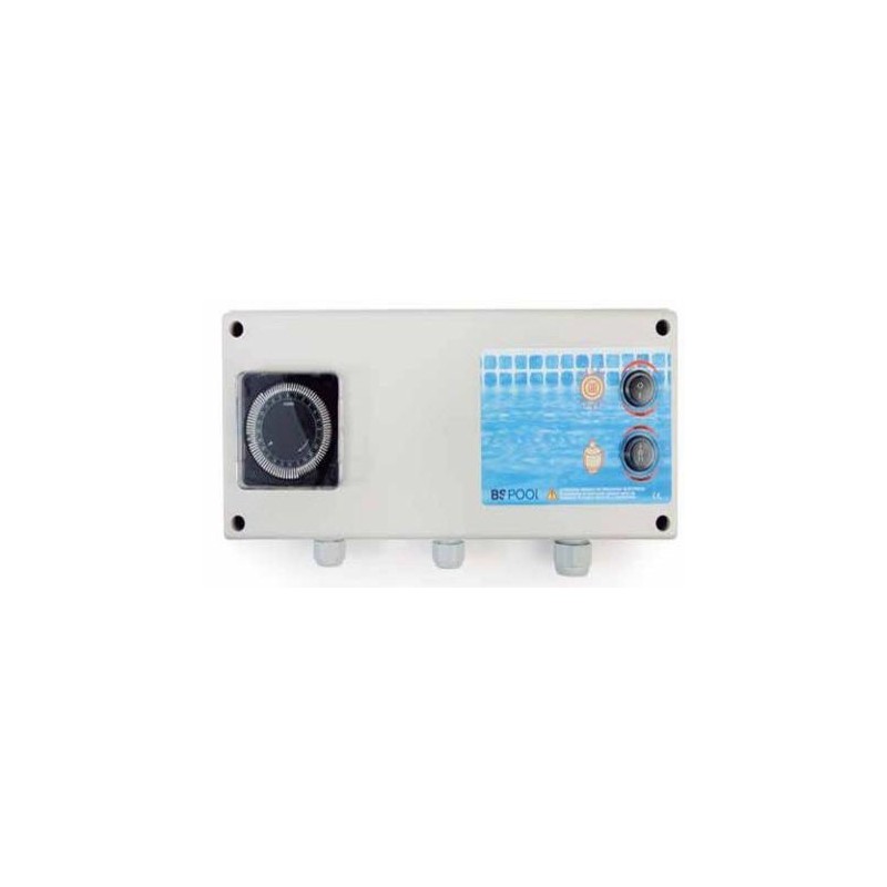 Armario de maniobra con bomba monofásica de 1,5 CV con transformador 300W BSV. PC163-ECO
