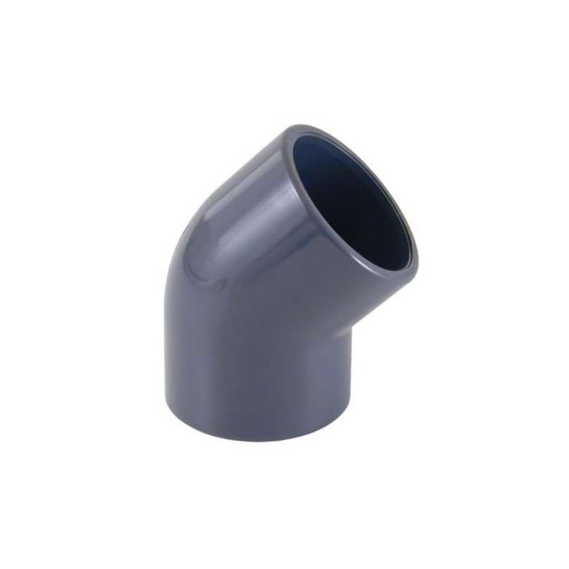 Codo PVC D.63 45 grados Cepex