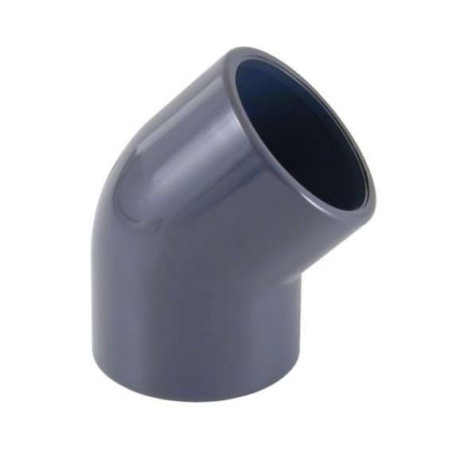 Codo PVC D.63 45 grados Cepex