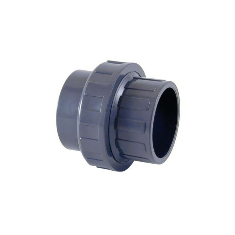 Enlace tres piezas PVC D.50 Cepex