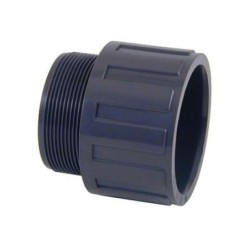 Terminal rosca macho PVC D.63 a 2" Cepex