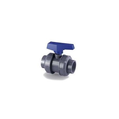 Valvula PVC de bola PN-10 D.63 Cepex