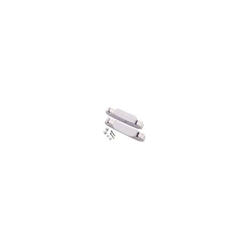 Conjunto de 2 patines blancos limpiafondos Navigator / Pool Vac. AEXV417WHP