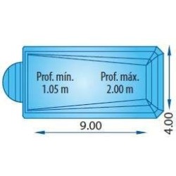 Cobertor solar Piscina S 840 R - Europa Piscinas. COBSOL840