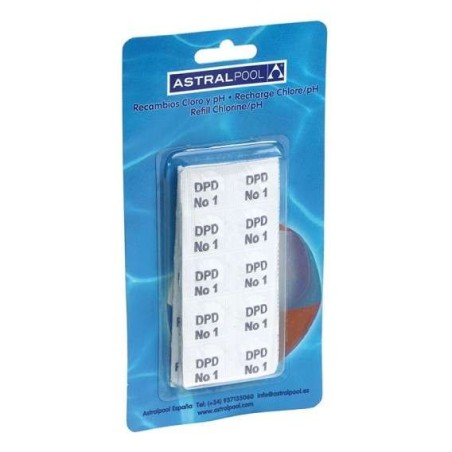 RECAMBIO EN BLÍSTER PARA POOLTESTER. 41934