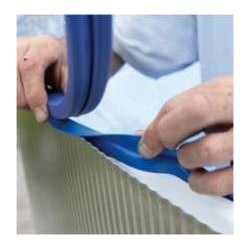 Liner azul rectangular gran resistencia - 500x300cm para piscinas Gre. FPROV500GR