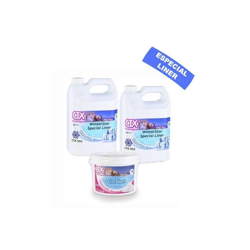 Kit hibernación LINER - Producto químico piscina CTX