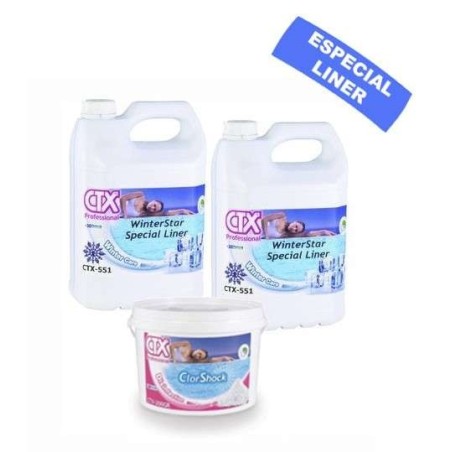 Kit hibernación LINER - Producto químico piscina CTX