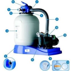 Zuncho depuradora AR1350 Gre. 241821003G
