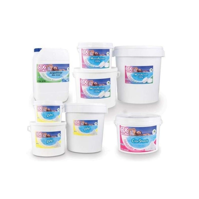 Kit Verano Producto Químico Piscina CTX