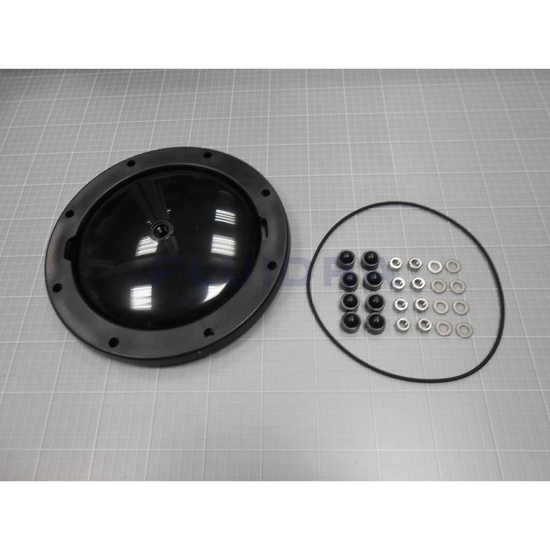 Conjunto tapa, junta y tornillos para filtro UVE Astralpool. 4404303002