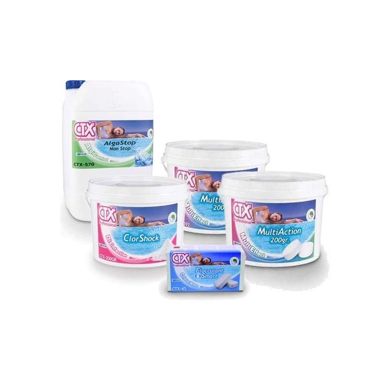 Kit Inicio Temporada - Producto químico piscina CTX