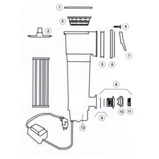 Tapón skimmer retorno Gre. 00300G0002W