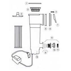 Tapón skimmer retorno Gre. 00300G0002W