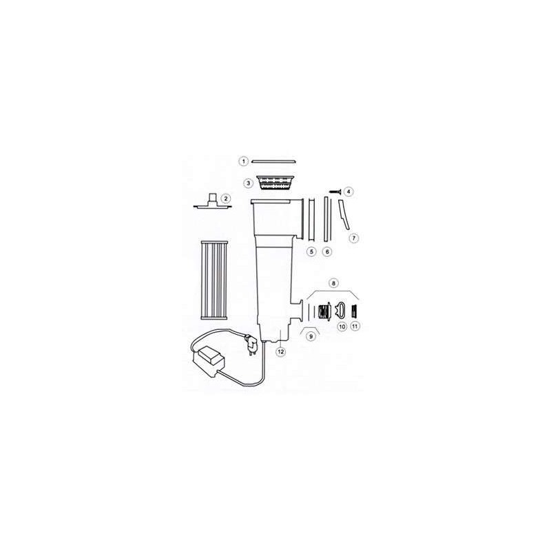 Tapón skimmer retorno Gre. 00300G0002W
