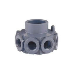 Cabezal colector 8 brazos 1" Astralpool. 06433