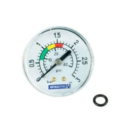 Manómetro 1/8" 3kg Astralpool. 4404010103