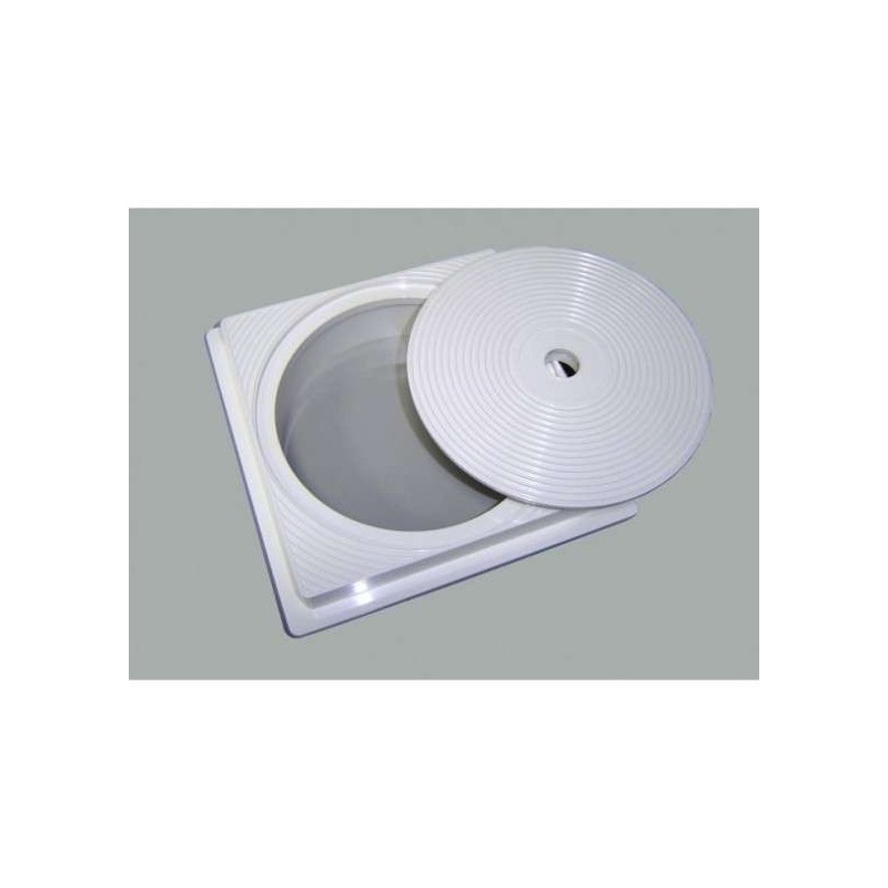 Recambio tapa y aro para skimmer cuadrado Astralpool