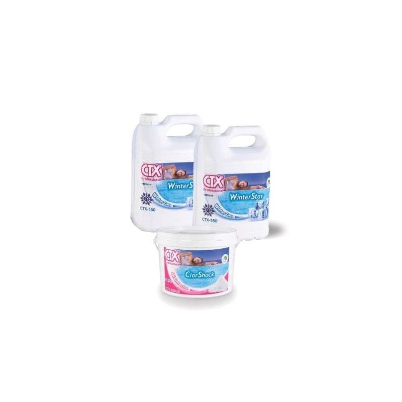 Kit hibernación - Producto químico piscina CTX
