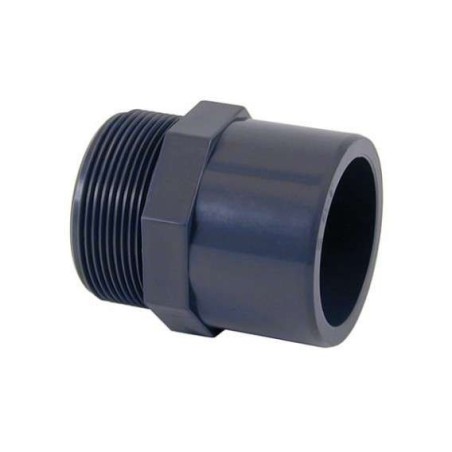 Machón mixto PVC para encolar y roscar macho D. 63 mm x 50mm x 2" Cepex. 02088