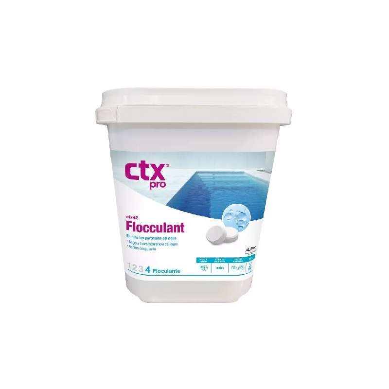 CTX 42 Floculante en pastillas de 5kg